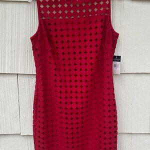 RALPH LAUREN-LACE SHIFT DRESS